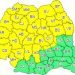ATENȚIONARE METEOROLOGICĂ   COD GALBEN