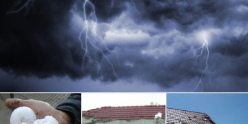 Vijelia de duminică a făcut prăpăd în Handalu Ilbei. Se caută donaţii de materiale pentru acoperişurile distruse