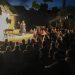 Spectacol de teatru în curtea lui Briciu’ din Hărnicești