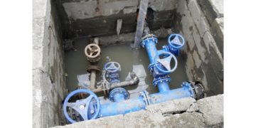 Lucrări de reparații la conducta de transport Dn 400 mm