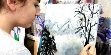 Festival concurs de pictură pentru copiii talentați din Borșa