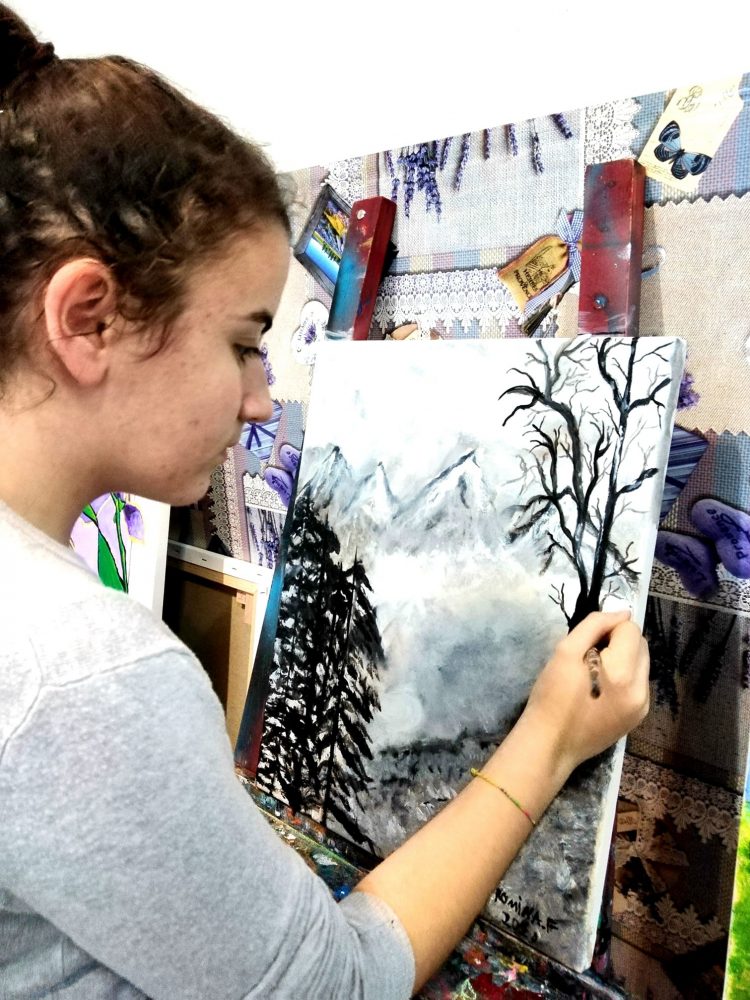 Festival concurs de pictură pentru copiii talentați din Borșa