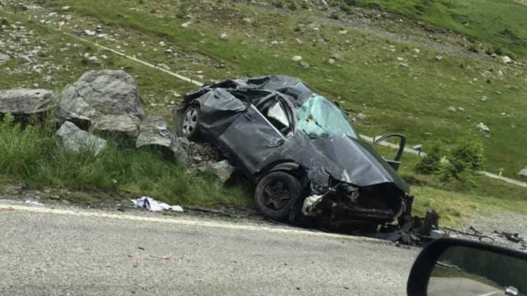 Accident pe Transfăgărășan – Doi cetățeni străini răniți, duși la spital