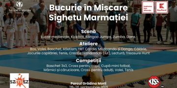 „Bucurie în Mişcare”. Activități pentru toate vârstele și pentru toate preferințele la Sighetu Marmaţiei