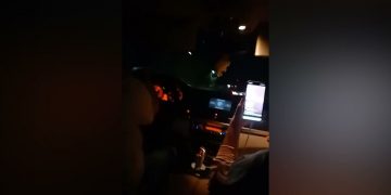 Accident mortal surprins LIVE de un pasager, pe Facebook