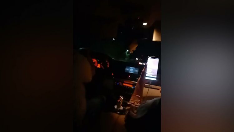 Accident mortal surprins LIVE de un pasager, pe Facebook