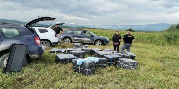 Acţiuni “în forţă” ale poliţiştilor de frontieră la Sarasău, Câmpulung la Tisa, Bistra. Aproximativ 37.000 de pachete cu țigări de contrabandă confiscate, în 24 de ore