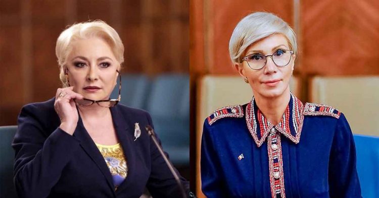 Viorica Dăncilă, în comparație cu Raluca Turcan, pare monumentală!