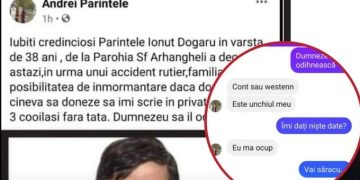 Scandalos! Un fals preot cere bani pentru înmormânarea preotului din Cărbunari, decedat anul trecut într-un grav accident rutier