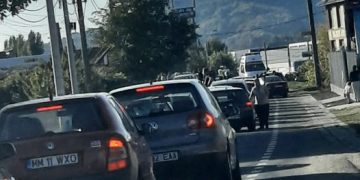 MOTOCICLIST RĂNIT LA INTRARE ÎN BAIA MARE. ACCIDENT LA ILBA