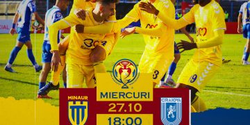 Baia Mare – Universitatea Craiova 0-2, Live Online în optimile Cupei României