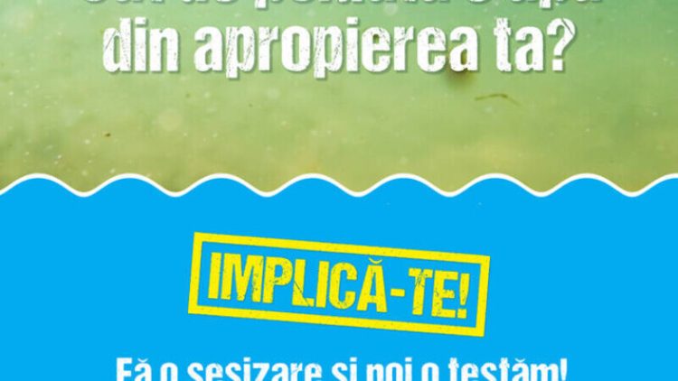 Asociația MaiMultVerde testează gratuit gradul de impuritate al apelor