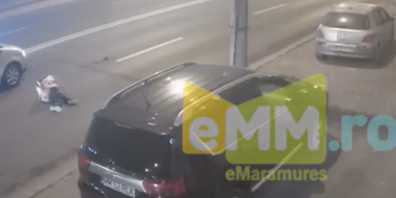 ACCIDENT LIVE: BĂRBAT SPULBERAT PE BD. BUCUREŞTI DIN BAIA MARE, ÎN ZONA CRENGUŢA
