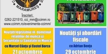 Webinarii organizate de Camera de Comerț și Industrie Maramureș