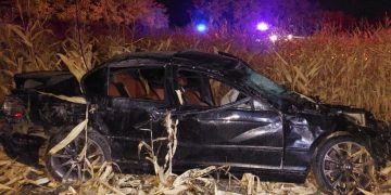 Accident înfiorător. Trei tineri au murit pe loc, după ce mașina în care se aflau s-a răsturnat