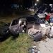 Coliziune la intrare în Jucu. O mașină s-a făcut praf. În accident implicat şi un tânăr de 22 de ani din Baia Mare – foto