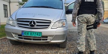 Mercedes căutat de autoritățile din Norvegia, indisponibilizat în Vişeu de Jos