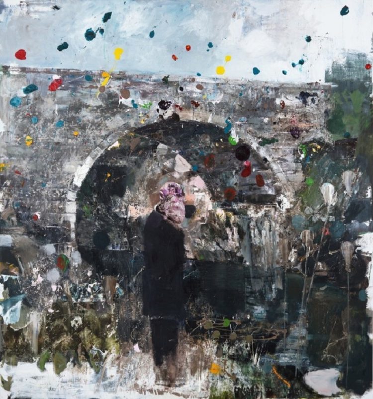 O lucrare a pictorului băimărean Adrian Ghenie, vândută la Hong Kong cu şase milioane de euro