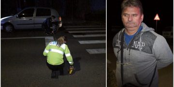 Şofer beat, lecții de matematică în fața polițiștilor și reporterilor după accident: „Păi… calculaţi!”