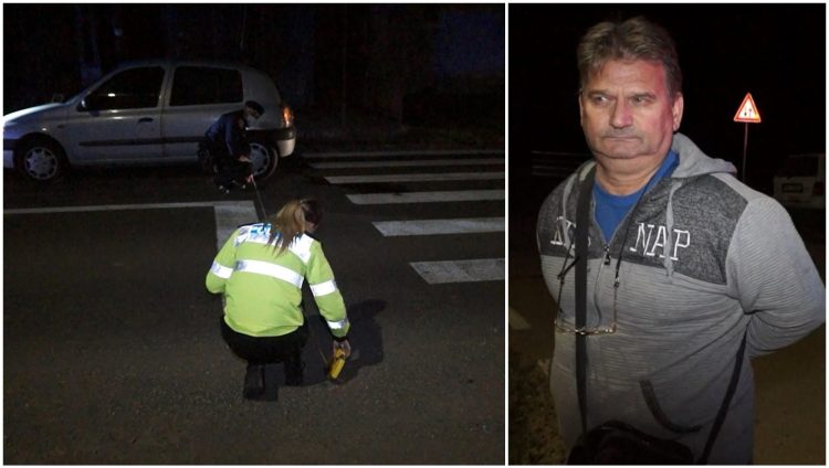 Şofer beat, lecții de matematică în fața polițiștilor și reporterilor după accident: „Păi… calculaţi!”