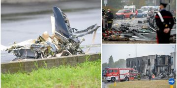 Primele ipoteze în cazul prăbușirii avionului românesc, la Milano. Coincidenţe macabre în accidentul aviatic soldat cu 8 morți – video