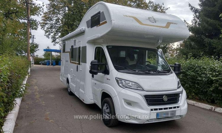 Rulotă de 60.000 euro căutată de autoritățile din Slovenia, identificată de poliţiştii de frontieră