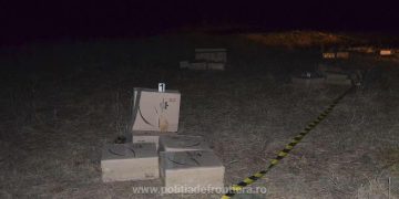 Focuri de armă şi 15.000 pachete cu țigări confiscate la frontiera de nord a României