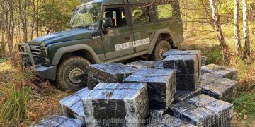 Peste 36.000 pachete cu țigări confiscate la frontiera cu Ucraina