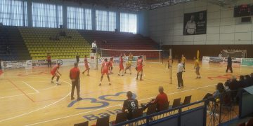 Volei. Cupa României. Știința Explorări Baia Mare – CS UV Timișoara 3-0 (15, 16, 15)