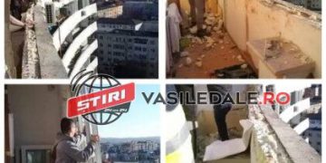 BĂTAIE DE JOC – LOCATARII DIN BLOCUL ”SEMILUNĂ” LĂSAȚI FĂRĂ GEAMURI LA ÎNCEPUT DE IARNĂ