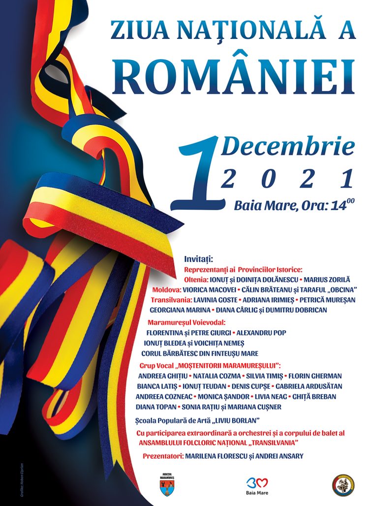 Concert Extraordinar de Ziua Națională a României. Programul detaliat al spectacolului