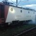 O locomotivă care tracta 27 de vagoane pline cu motorină a luat foc în Gara Predeal