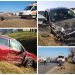 Accident grav, filmat cu o cameră de bord. O mamă și fiul ei, spulberați de o mașină intrată pe contrasens