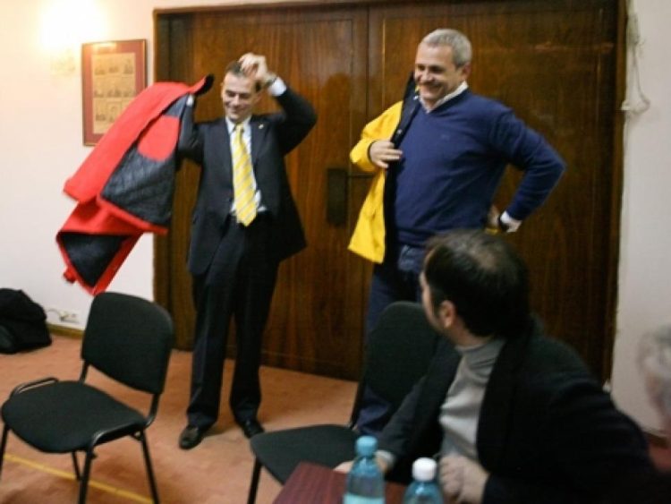 Geaca roșie și geaca galbenă…