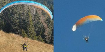 Airsports planează peste  Borşa – foto