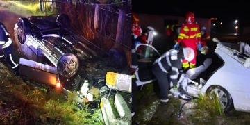 Tragedii pe şosele! ACCIDENT MORTAL la Moisei, trei victime la Mogoşeşti din cauza unui cal apărut pe drum, stâlp de electricitate rupt la Cătălina  – foto