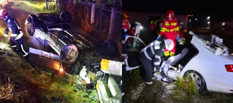 Tragedii pe şosele! ACCIDENT MORTAL la Moisei, trei victime la Mogoşeşti din cauza unui cal apărut pe drum, stâlp de electricitate rupt la Cătălina  – foto