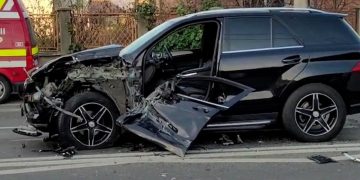 Accident în lanţ la intrarea în Cluj-Napoca, provocat de o şoferiţă de 19 ani
