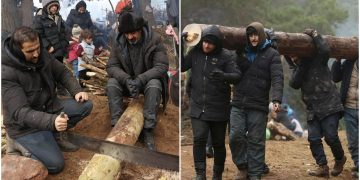Polonia acuză Belarus că le dă migranţilor bușteni să treacă frontiera UE
