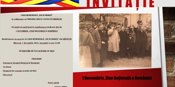 Porţi deschise la Casa Memorială „Iuliu Maniu” de la Bădăcin de 1 Decembrie