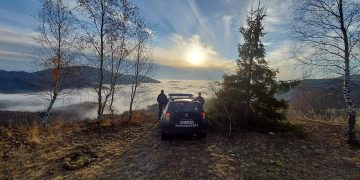 Jandarmii montani maramureșeni la datorie în minivacanța de 1 Decembrie