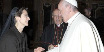 O călugăriță franciscană, numită în cea mai înaltă funcţie din istoria statului papal