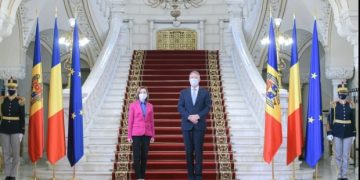 Preşedintele Republicii Moldova, Maia Sandu, în vizită oficială în România