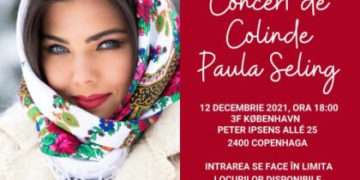 PAULA SELING, ÎN CONCERT EXTRAORDINAR DE COLINDE ROMÂNEȘTI LA COPENHAGA