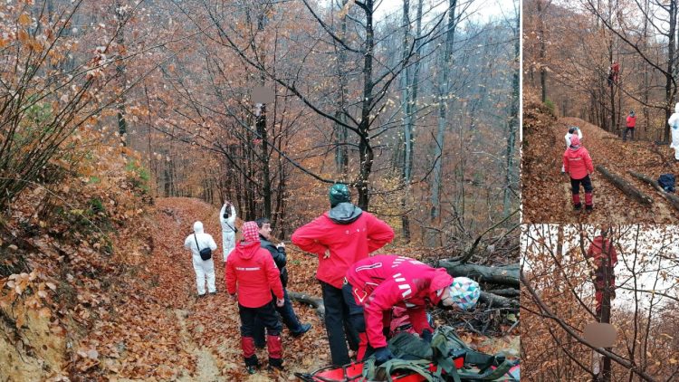 Actualizare: Un barbat spânzurat a fost găsit pe Valea Usturoiului. Imagini cu puternic impact emoțional