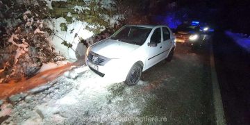 Autospeciala Poliției de Frontieră, lovită de contrabandiștii din Valea Vișeului