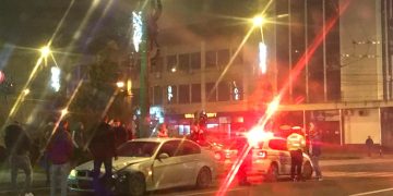 Accident lângă Sfânta Maria din Baia Mare. Tot un BMW…