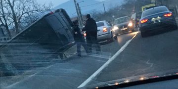 Accident la ieșire din Baia Sprie