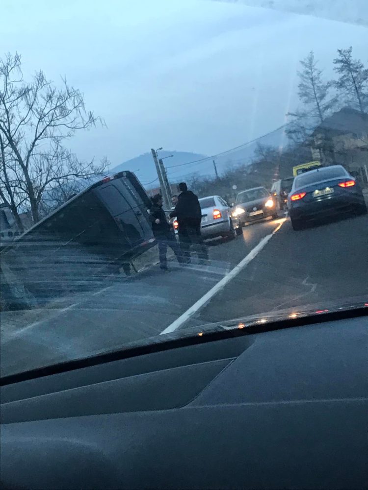 Accident la ieșire din Baia Sprie