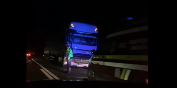 Accident grav în Satulung. DN 1C este blocat.